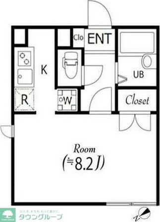 アーデン代々木上原の物件間取画像